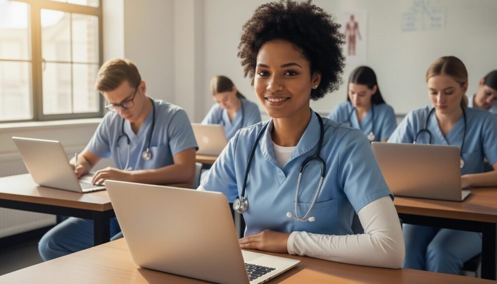 lpn students in class